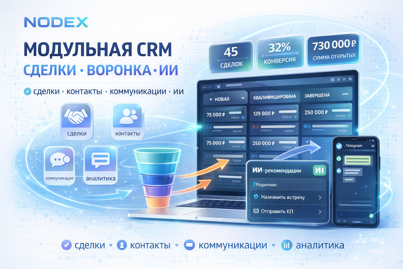Модульная B2B CRM-платформа
